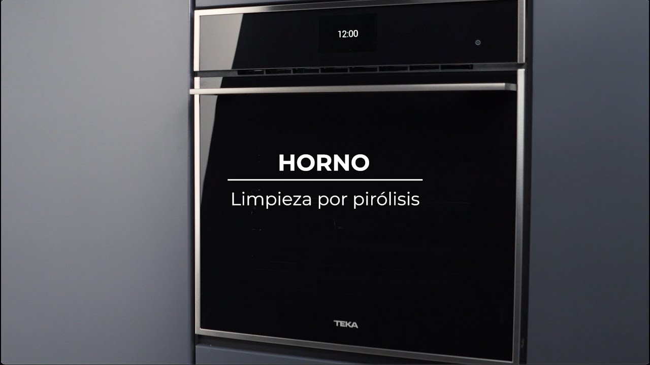 Limpieza de Horno Teka por Pirólisis - YouTube