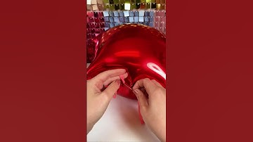 One of the ways to attach a foil balloon | Balloon Hacks, tip