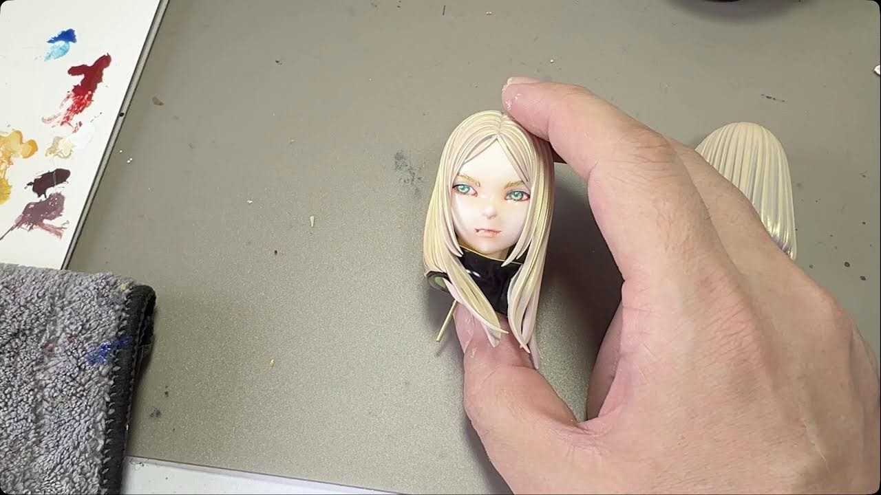 Klondike様 Clones製作15瞳&眉毛【模型製作&雑談】#ガレージキット