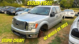 I Bought a Stolen Twin Turbo Ford F150 CHEAP! Will it Run and Drive?