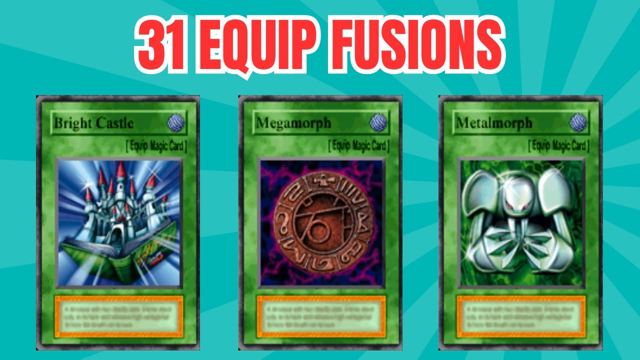 31 Equip Fusions - Yu-Gi-Oh! Forbidden Memories - YouTube