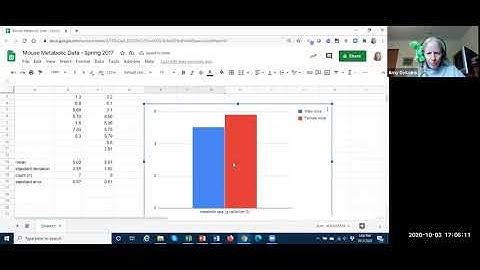 Using Google Sheets to make a bar graph with custom error bars