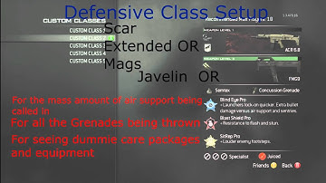MW3 Drop Zone Class Setups - Quick Tips Ep3