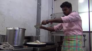 Kerala Open Dosa Special Recipe || Making Of Kerala Open Masala Dosa