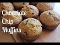 Chocolate chip muffins  evabakes