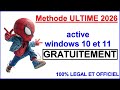 Windows 10 et 11 astuce activation gratuite tuto complet 20268