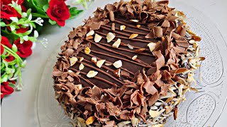 Oreo cake recipe | with roasted almonds without oven