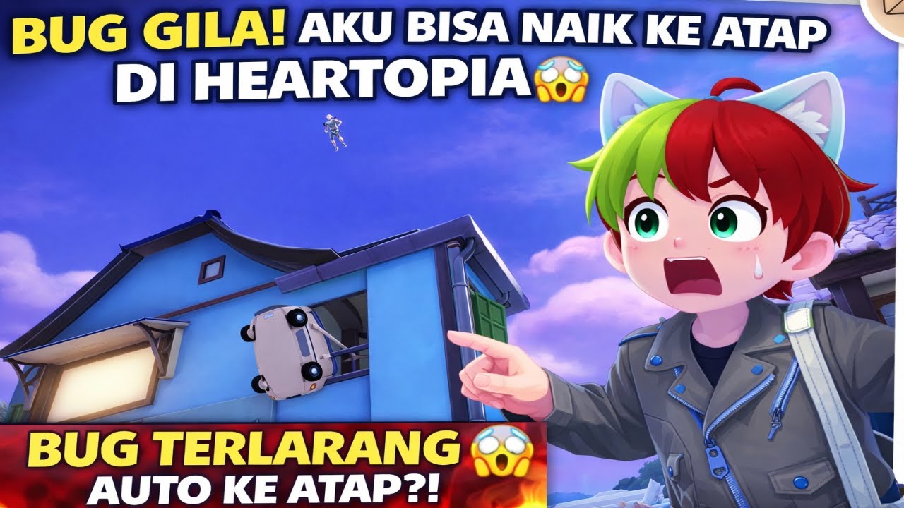 🔴Nemu Bug Aneh di Heartopia, Bisa Melayang...😱 Heartopia