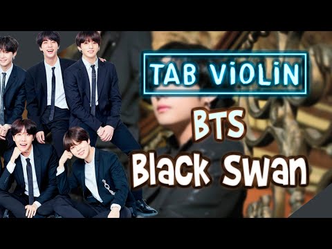 BTS(방탄소년단) - Black Swan Violín Tutorial / Tab Tutorial / Sheet Music violín