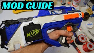 [MOD GUIDE] NERF Rayven/ Rayvenfire (In-depth Nerf Modification Tutorial)