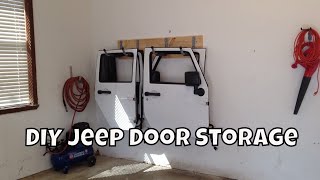 The Best DIY Jeep Door Storage