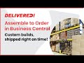 Assemble to Order in Business Central: custom builds, shipped right on time! thumbnail