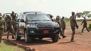 Museveni at Olilim UPDF Training school, passes out 2,593 recruits