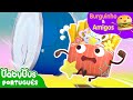 Perseguindo o Batatinha | Aventuras Alimentares | Burguinho e Amigos | Desenho Infantil | BabyBus