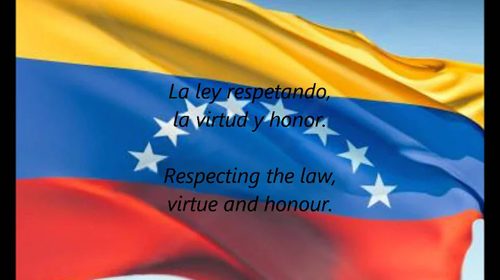 Venezuelan National Anthem - "Gloria Al Bravo Pueb...