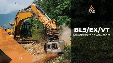 The king of forestry mulchers for excavators with BL MAX blade