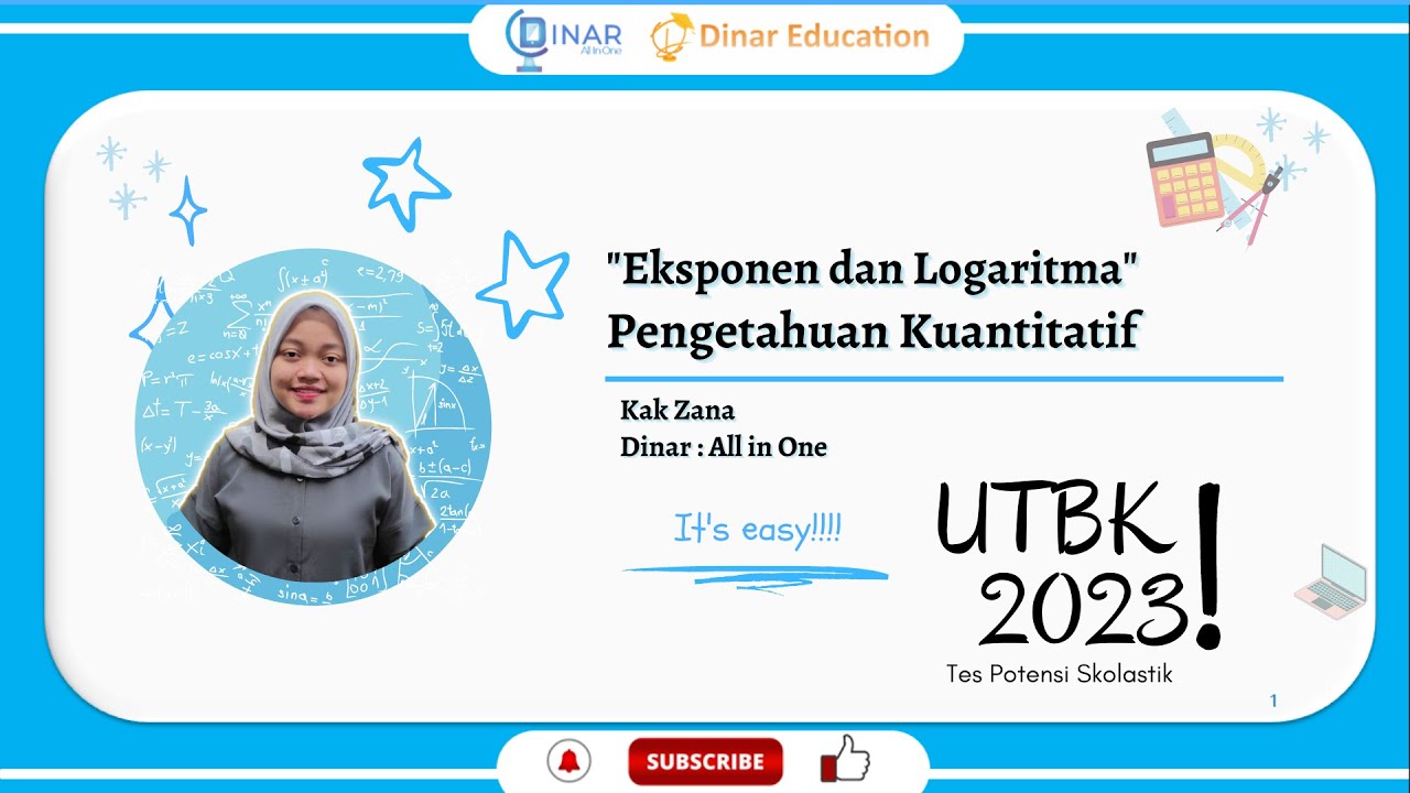 25. Materi Eksponen dan Logaritma UTBK SNBT 2025