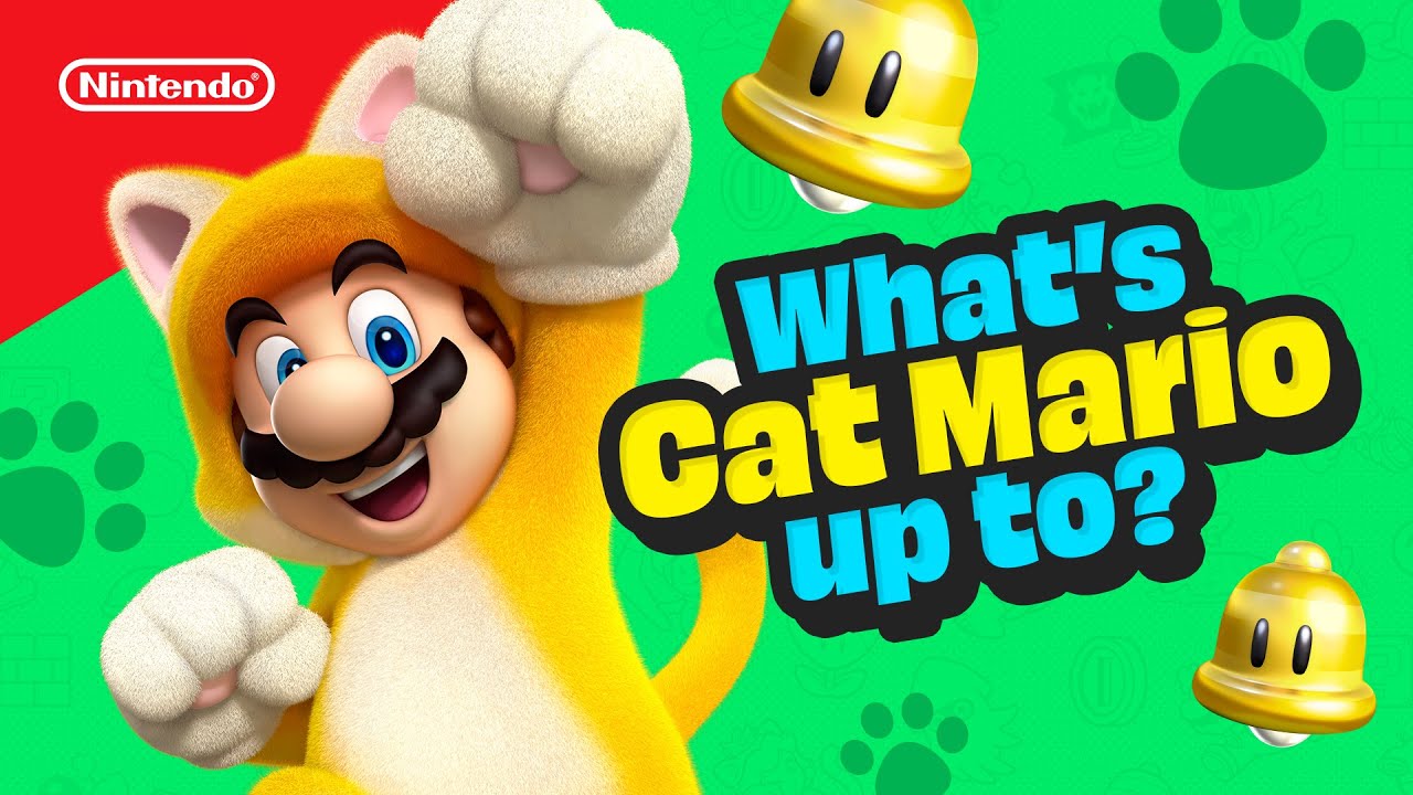 【キャッツ♡アイ】MARIO BROS. Mario's Cat-Tastic Day 💪 | All about Cat Mario Ep 1