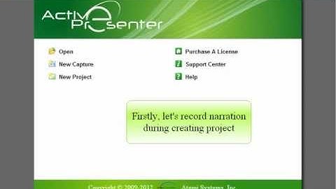 09 - Record narration