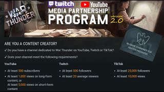 The War Thunder Partnership - What is it and how can you join