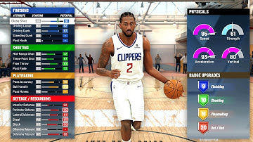 HOW TO BUILD THE MOST ACCURATE KAWHI LEONARD BUILD in NBA 2K20 | NBA 2K20 Best Build