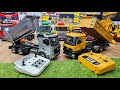 RC TRUCK DUMP TRUCK HUINA 1536 RC DUMP TRUCK E590 MIXER TRUCK EXCAVATOR TRUK MOLEN TRUCK TRAILER