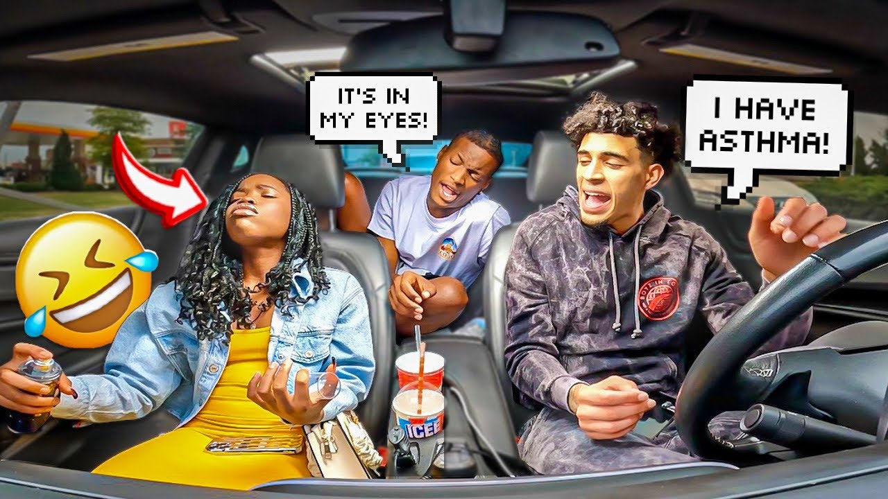 Constantly Spraying My Perfume In front Of Jordan & Loaded!