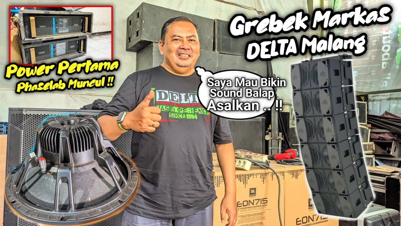 Grebek Markas DELTA AUDIO Malang🔥 Full System EROPA‼️ DELTA AUDIO Mau Bikin Sound Horeg Kalau .. !!?