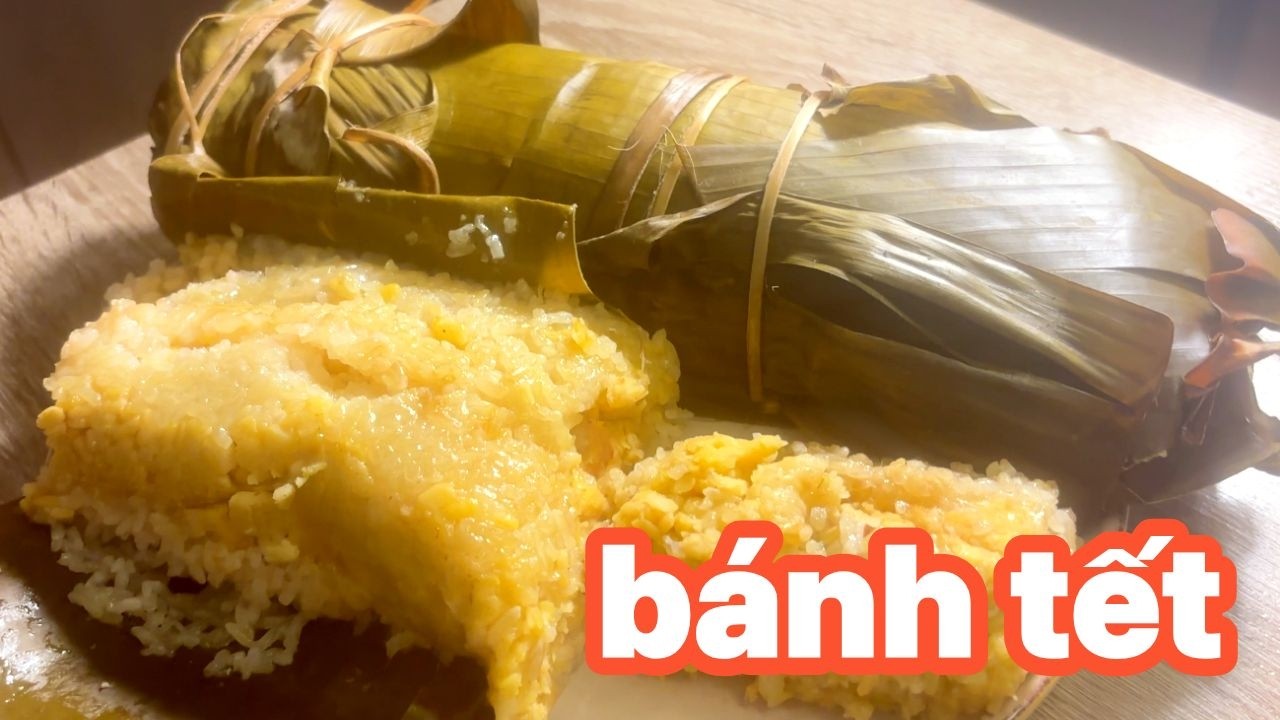 bánh tết 베트남 설 전통 떡 - Đón Tết Việt: Cách làm Bánh Tét biến tấu kiểu Hàn cực lạ miệng!