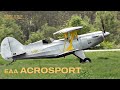 Biplan eaa acro sport ii  fprps  arodrome toulouselasbordes lfcl