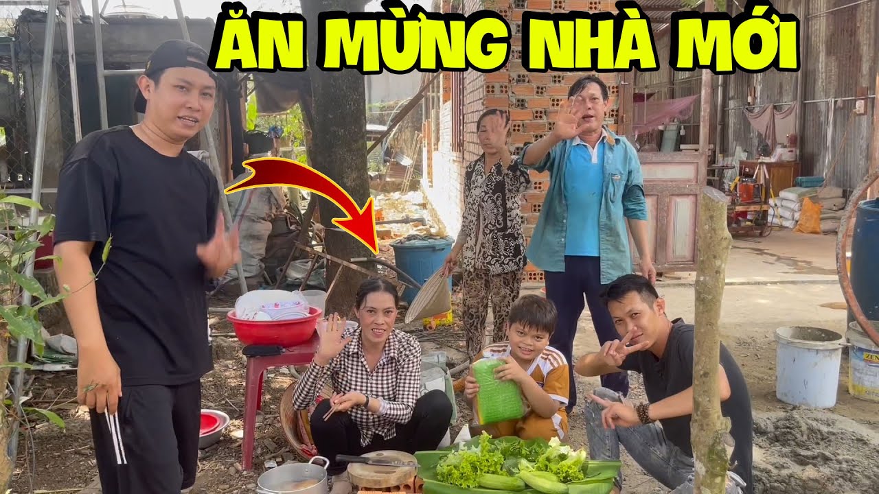 Mẹ Con Súng Răng Ăn Mừng Nhà Mới Cùng Gia Đình Anh Ba Báo