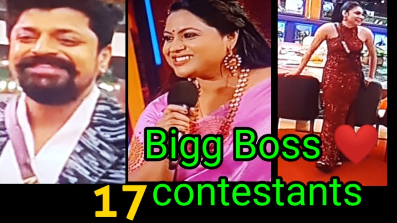 Bigg Boss 17 Contestants. YouTube