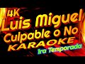 Culpable O No Karaoke 4k