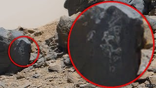 Rock art on Mars