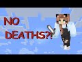 No Death Win?! | Uncut Solo Bedwars