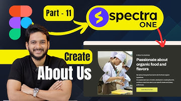 11. Create About us Section using Spectra block