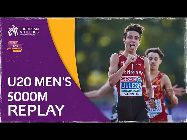 Distance MASTERCLASS - Men's U20 5000m Replay: Tallinn 2021 
