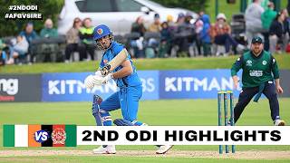 Afg Vs Ire 2nd ODI Highlights 2026 | Afghanistan Vs Ireland 2nd ODI Highlights 2026 | Ire Vs Afg