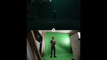 Green Screen Before And After 3D VFX #greenscreen #beforeandafter #3d #vfx #unrealengine