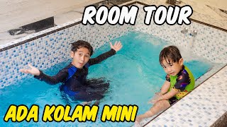 ROOM TOUR HOTEL - Liburan Keluarga Ziyan di Cahaya Villa Garut