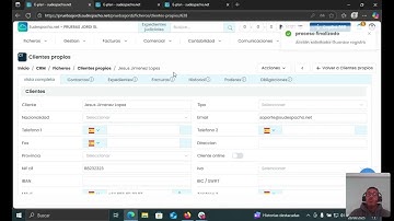CRM sudespacho versión 3.0 con IA | Alta de clientes y gestión de ficheros fácil y rápida