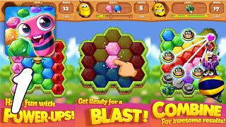 Bee Brilliant Blast Gameplay Walkthrough #1 (Android, IOS) screenshot 5