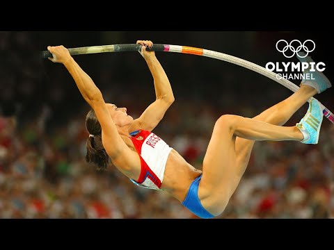 5️⃣ - Yelena Isinbayeva's Olympic Record in Pole Vault - 5.05m at Beijing 2008! | #31DaysOfOlympics