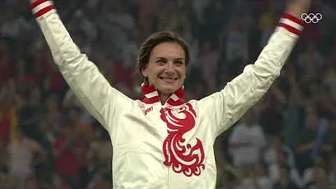 5️⃣ - Yelena Isinbayeva's Olympic Record in Pole Vault - 5.05m at Beijing 2008! | #31DaysOfOlympics