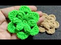 How to make crochet flower / Forever art Noor