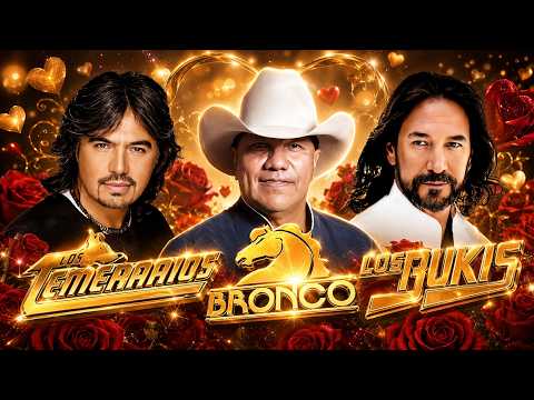 🥀 Los Bukis, Temerarios y Bronco 🎶 Baladas Románticas del Recuerdo | Mix para Enamorados