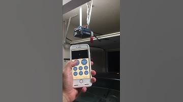 Remote 4 app controlling homemade ESP8266 / Arduino garage door