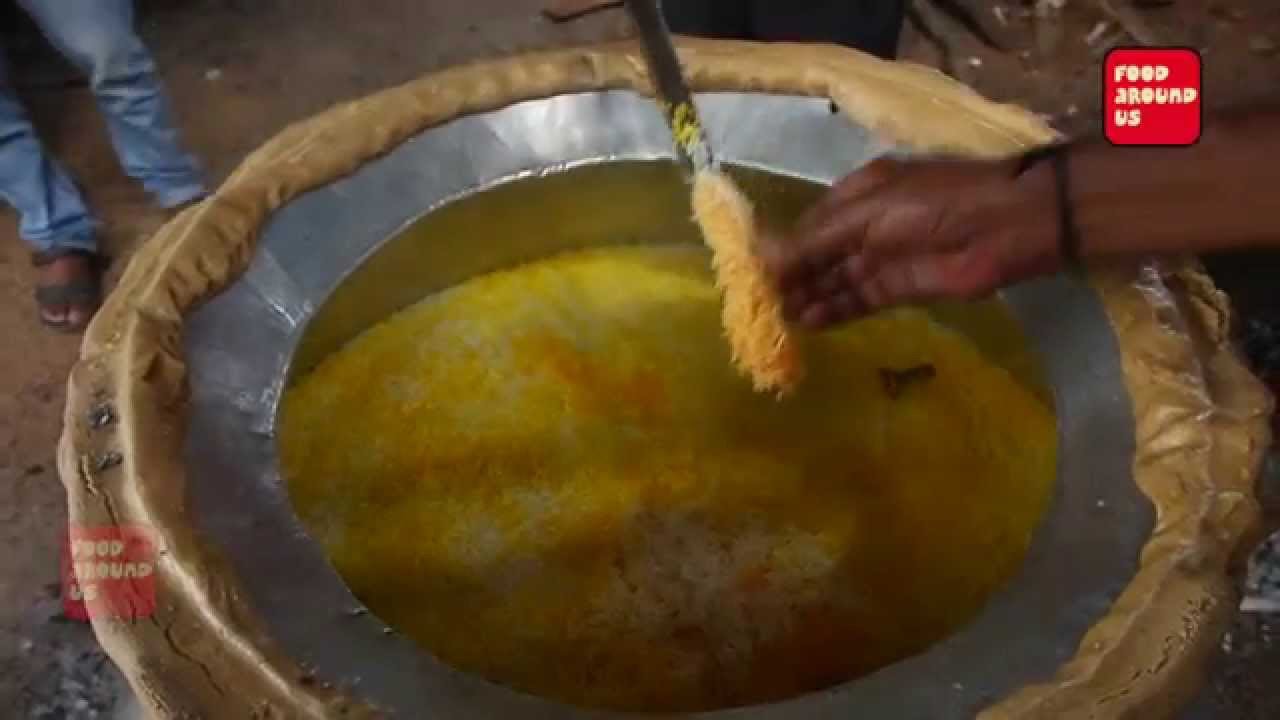 Mutton Dum Biryani Restaurant style - street food around | Street Food Around