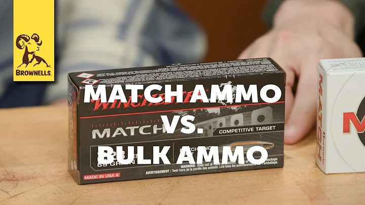 Quick Tip Match Ammo vs. Bulk Ammo