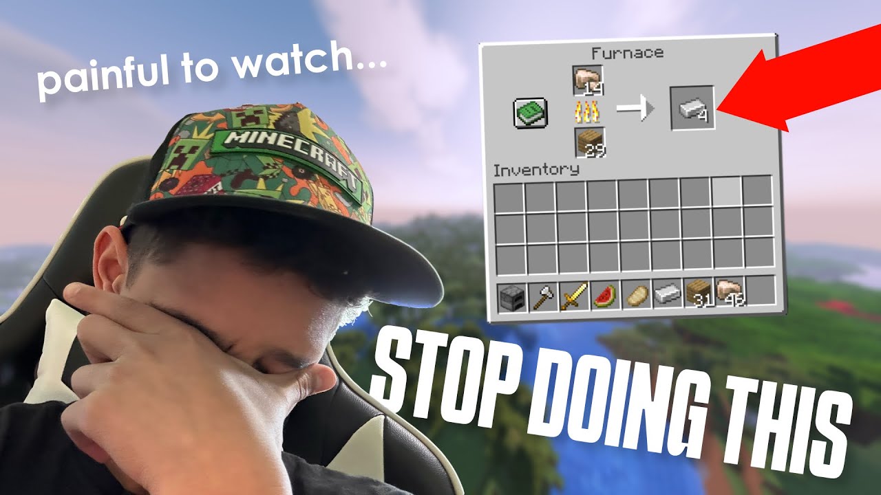 15 Things You Are Doing Wrong in Minecraft - YouTube